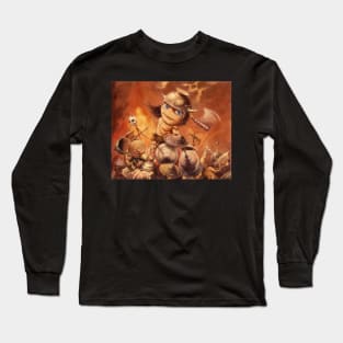 Chibi Barbarian Long Sleeve T-Shirt